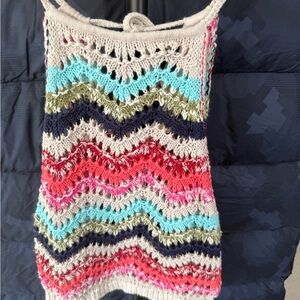 Hollister Multicolor Knit Tank Top